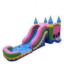 Sunrise Titan Wet & Dry Commercial Bounce House & Slide Comb